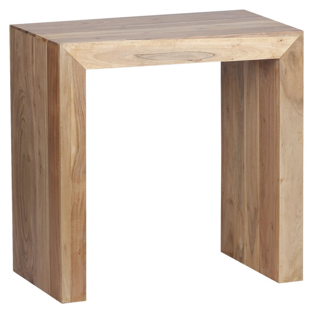 Thumbnail - Mid.you Beistelltisch, Akazie, Holz, Akazie, massiv, rechteckig, Wange, 35x60x60 cm, Wohnzimmer, Wohnzimmertische, Beist...