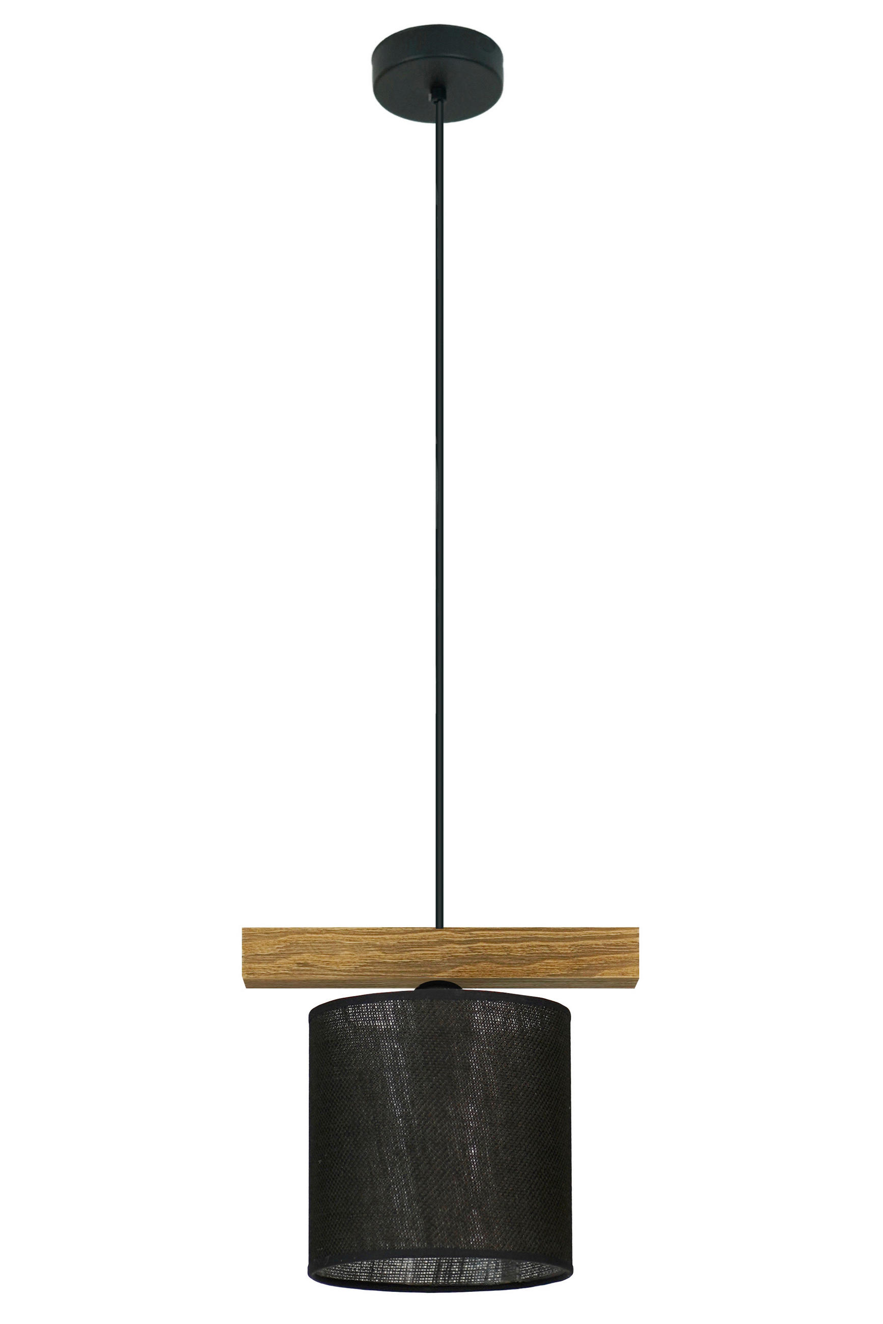 HÄNGELEUCHTE Forest 27/105 cm   - Multicolor, Natur, Textil (27/105cm)