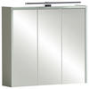SPIEGELSCHRANK 65/62,7/16 cm  - Pastellgrün/Hellgrün, KONVENTIONELL, Glas/Holzwerkstoff (65/62,7/16cm) - Stylife