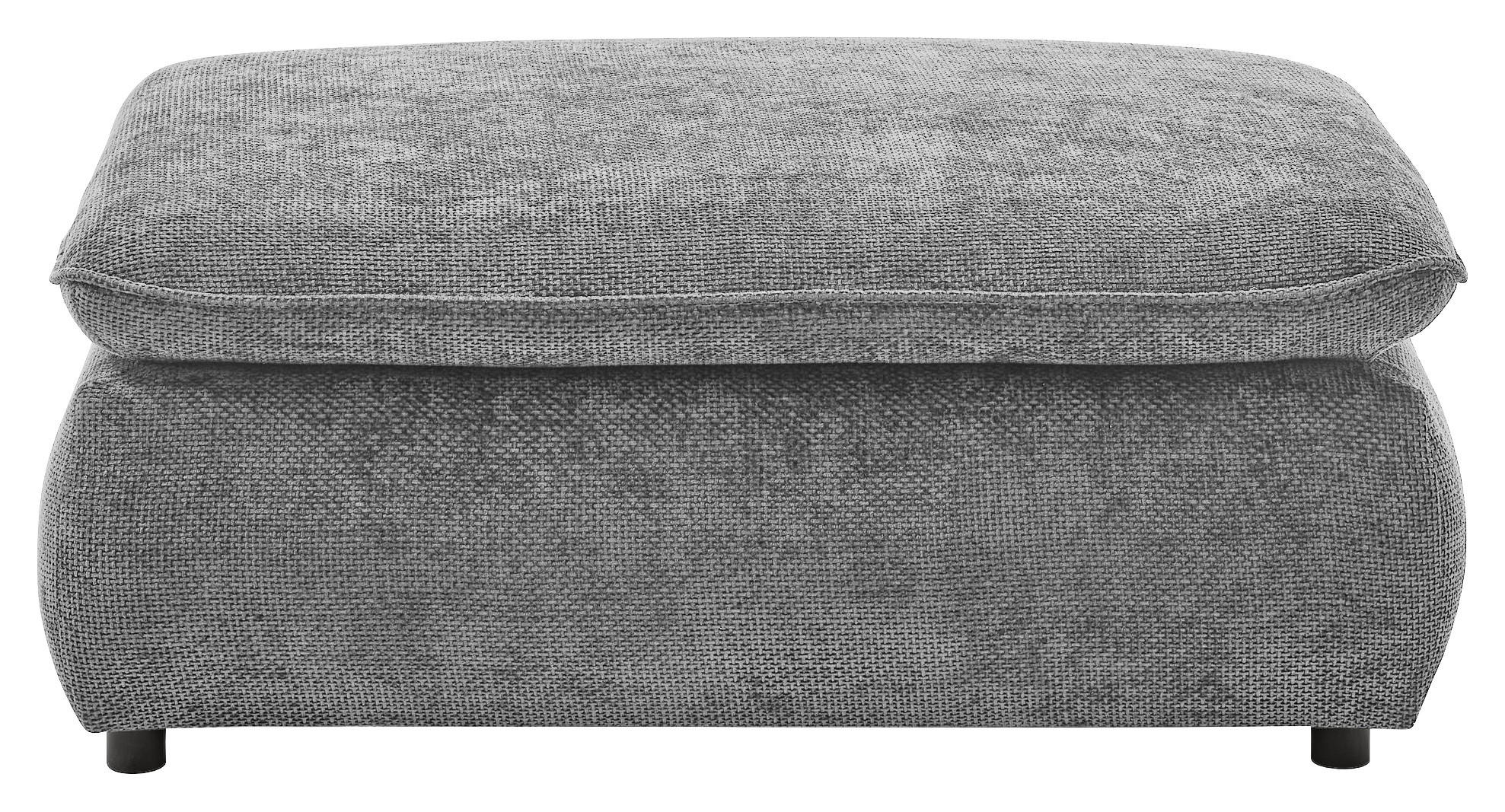 Thumbnail - Livetastic Hocker Venice, Grau, Textil, rechteckig, 120x47x88 cm, Made in EU, Wohnzimmer, Hocker, Sitzhocker