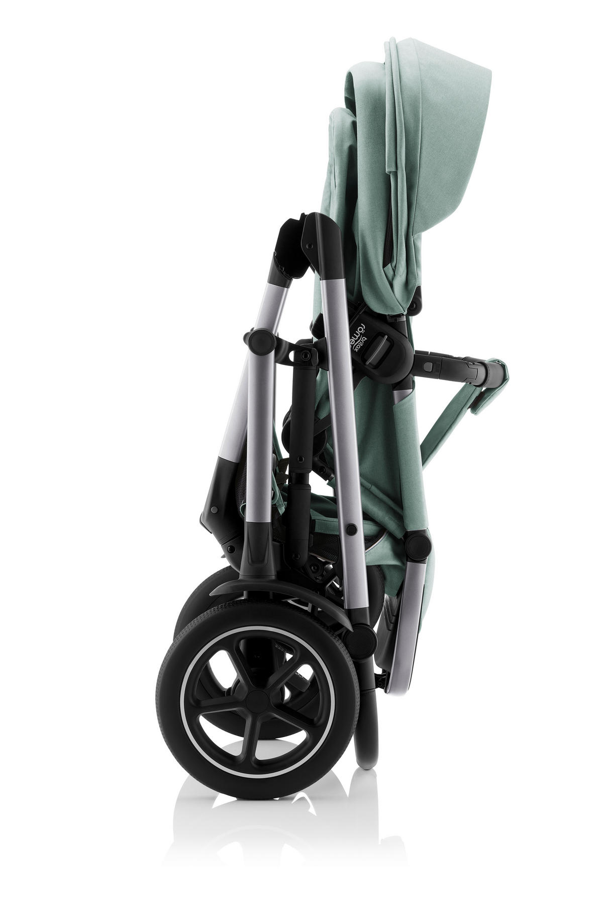 KINDERWAGEN Smile 5Z  - Hellgrau/Grün, Basics, Textil/Metall (57/112/97,7cm) - Britax Römer