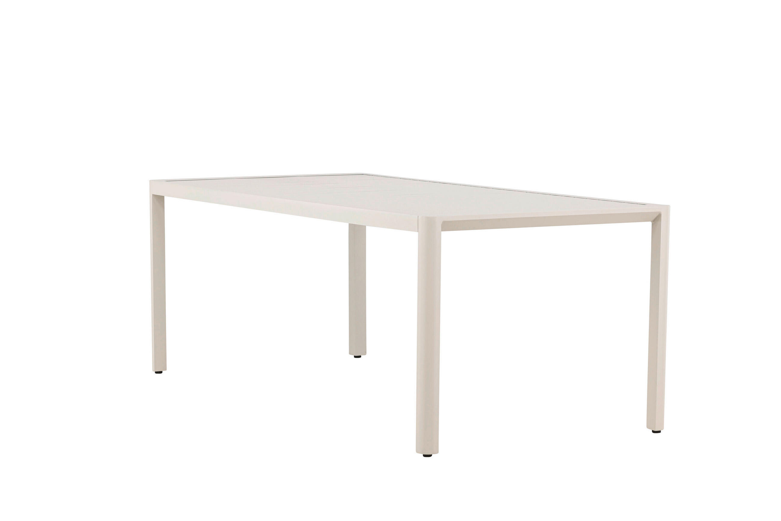 Gardenson Gartentisch Beige 90x72x200 cm