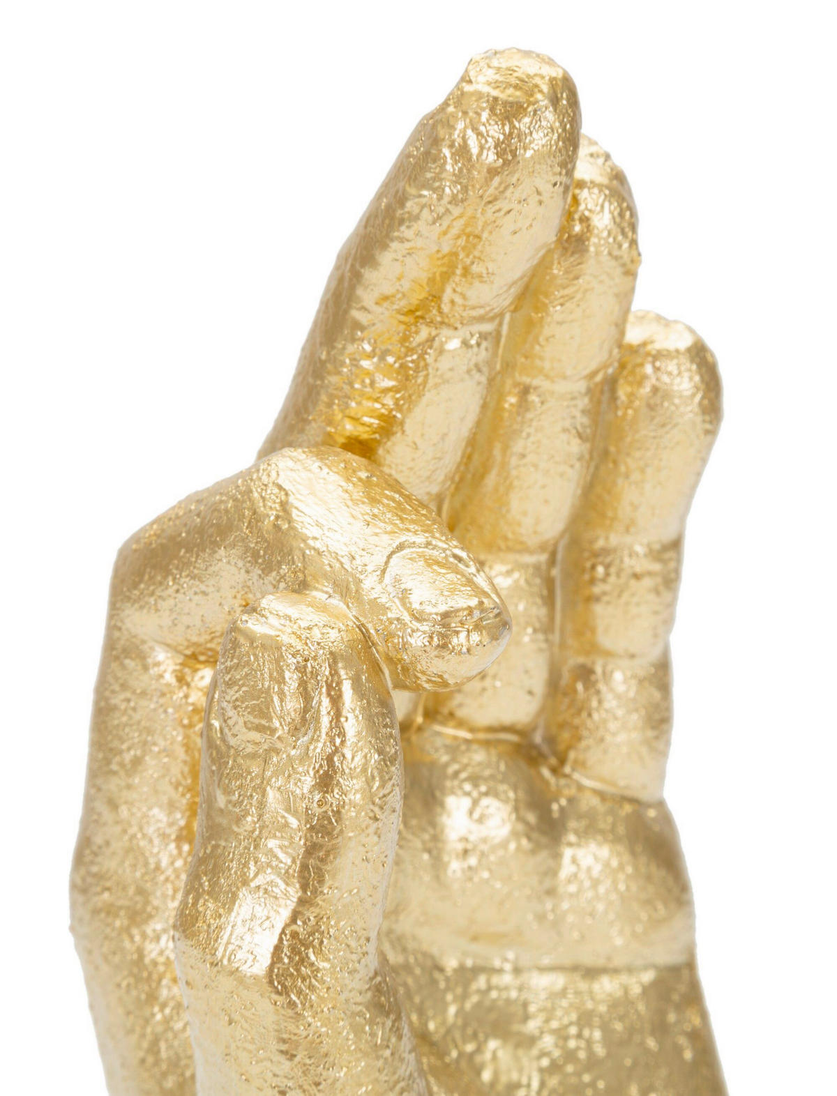 SKULPTUR - Goldfarben, Basics, Kunststoff (10/22.5/7cm)
