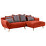 WOHNLANDSCHAFT in Textil Dunkelgrau, Rot - Dunkelgrau/Rot, Design, Holz/Textil (280/175cm) - Carryhome WOHNLANDSCHAFT in Textil Dunkelgrau, Rot - Dunkelgrau/Rot, Design, Holz/Textil (280/175cm) - Carryhome