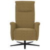 RELAXSESSEL in Textil Messingfarben  - Messingfarben/Schwarz, Design, Textil/Metall (77/115/89cm) - Pure Home Comfort