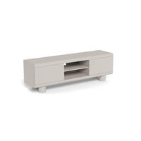 MEDIABÄNK i grå  - grå, Design, trämaterial (160/75/40cm) - Best Price