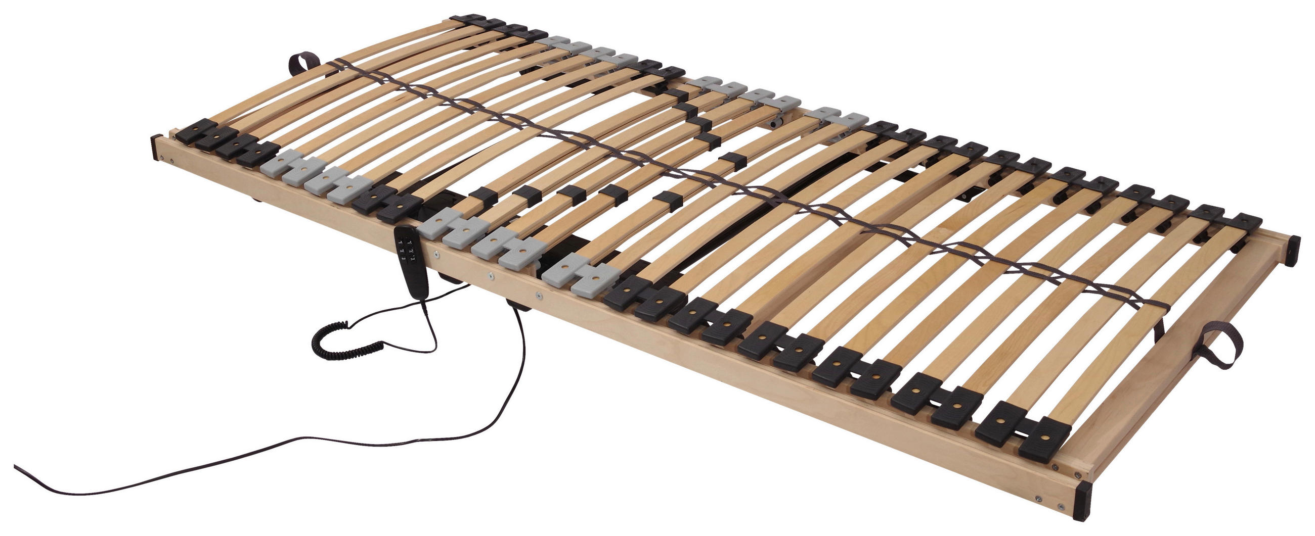 LATTENROST 80/200 cm Kopfteil, Fußteil verstellbar, Birke, Buche  - Birkefarben/Buchefarben, Basics, Holz (80/200cm) - Boxxx