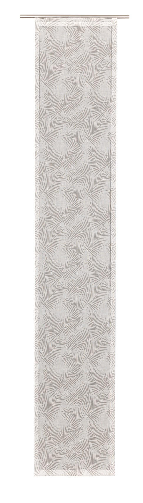 TKANINA ZA PANEL ZAVJESU krem, sivo-bež - krem/sivo-bež, Basics, tekstil (60cm)