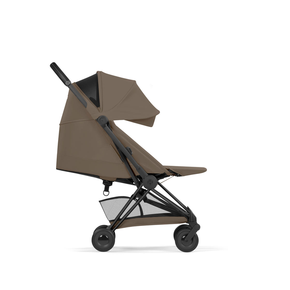 BUGGY COŸA Comfort Matt Black  - Dunkelbraun/Schwarz, Basics, Kunststoff/Textil (79/44/105cm) - cybex PLATINUM