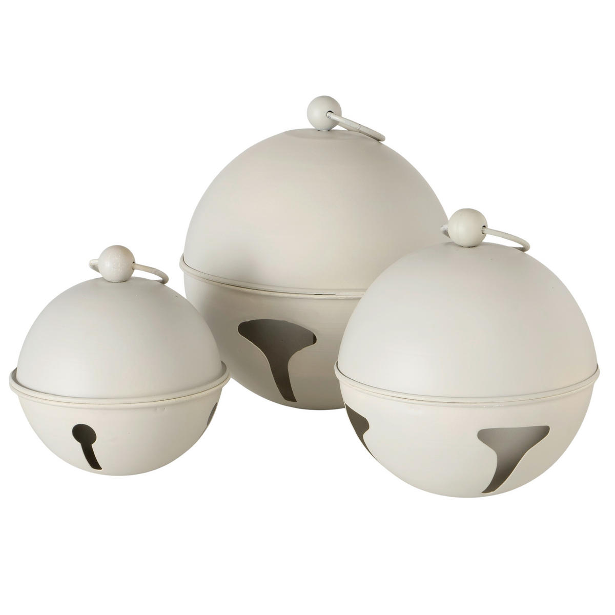 CHRISTBAUMANHÄNGER 18 cm  - Beige, LIFESTYLE, Metall (18cm)