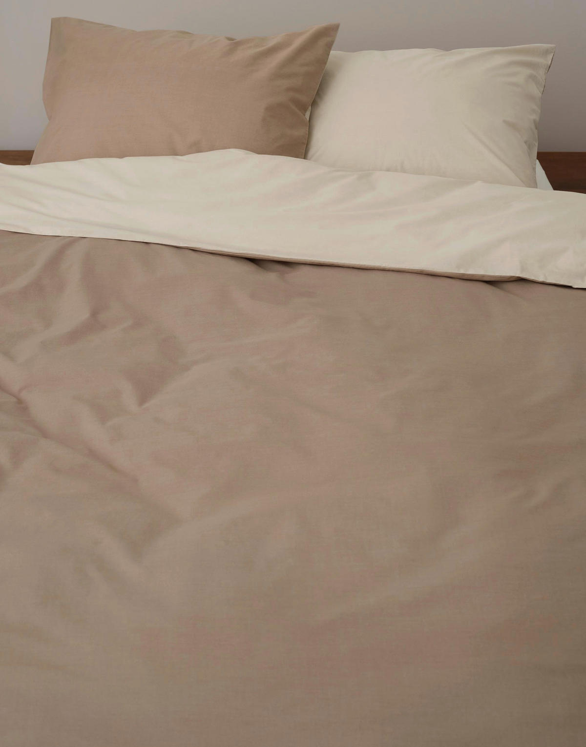 BETTWÄSCHE Erla Perkal 200/200 cm  - Beige, KONVENTIONELL, Textil (200/200cm) - Marc O'Polo