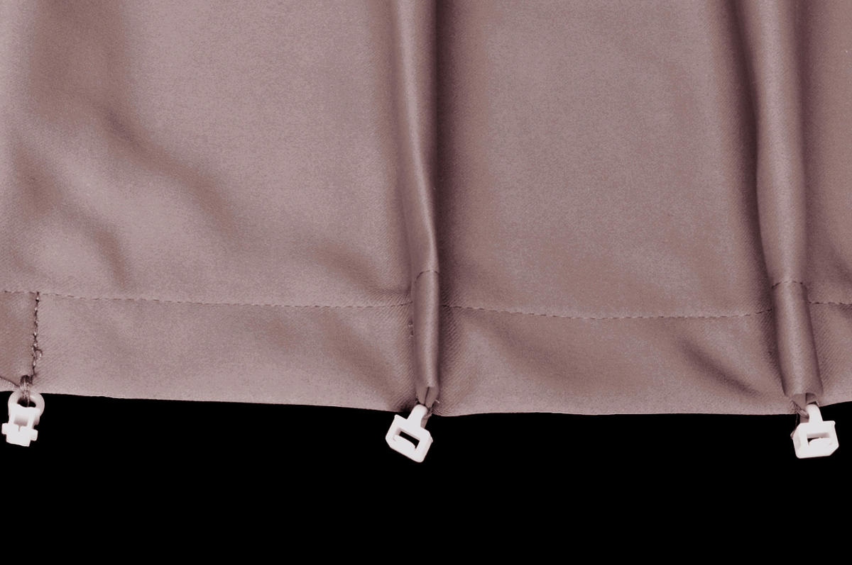 VERDUNKELUNGSVORHANG Verdunkelung  - Zinkfarben, Basics, Textil (140/260cm)