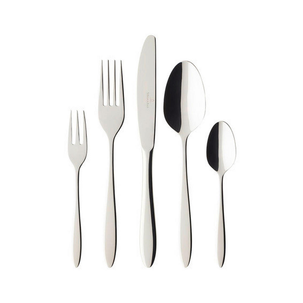 BESTECKSET Annalena 30-teilig Edelstahl  - KONVENTIONELL, Metall (44/28/5cm) - Villeroy & Boch