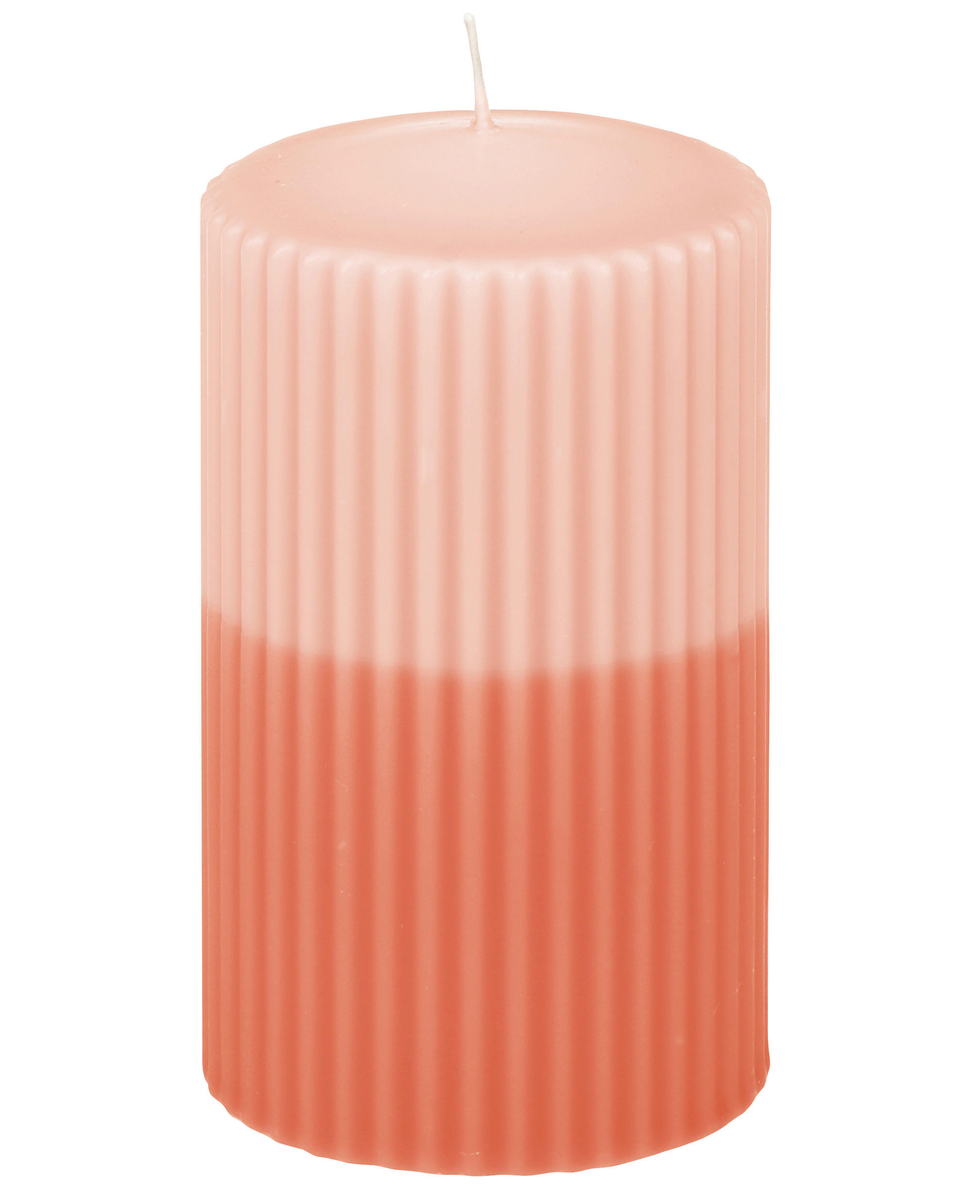 KERZE - Dunkelorange, Basics, Paraffin (6,7/12,0cm) - Steinhart