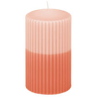 KERZE - Dunkelorange, Basics, Paraffin (6,7/12,0cm) - Steinhart
