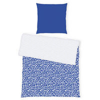 WENDEBETTWÄSCHE 2-teilig Renforcé 155/220 cm  - Blau, Basics, Textil (155/220cm) - Tom Tailor