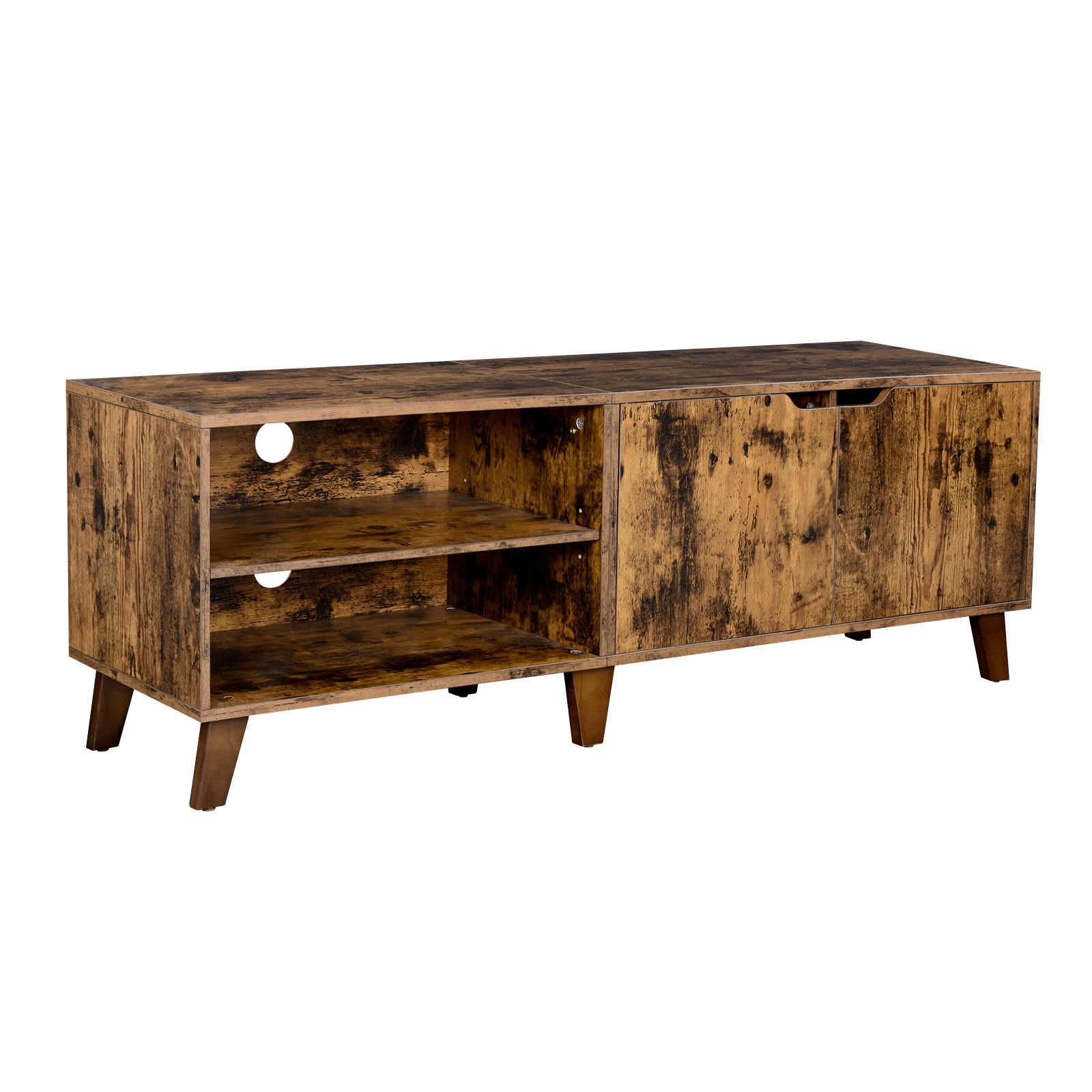 Boxxx NÍZKÁ KOMODA, hnědá, 140/45/40 cm