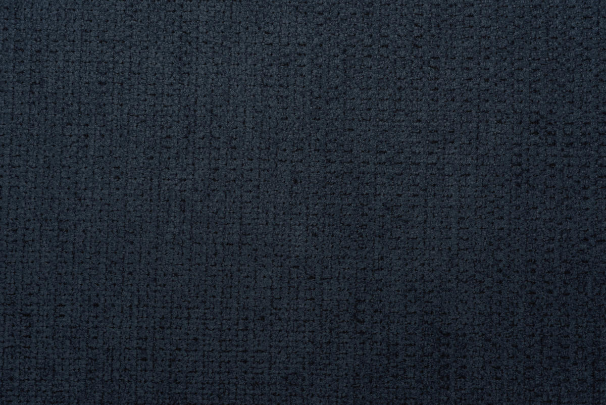 BIGSOFA Webstoff Dunkelblau  - Schwarz/Dunkelblau, KONVENTIONELL, Textil/Metall (280/80/110cm) - Carryhome