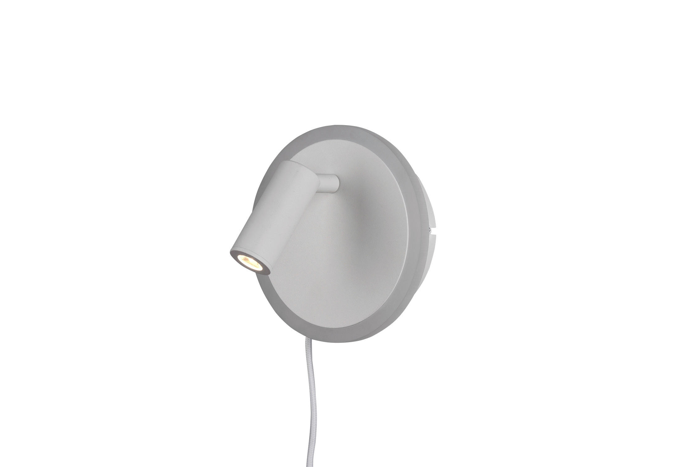 APLICĂ DE PERETE CU LED - alb, Basics, plastic/metal (15cm)