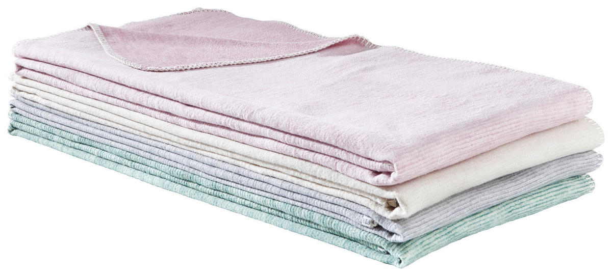 PLAID LEELA 140/200 cm  - Naturfarben, Basics, Textil (140/200cm) - Bio:Vio
