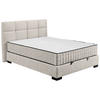 BOXBETT 120/200 cm  in Beige  - Beige/Schwarz, Modern, Holzwerkstoff/Kunststoff (120/200cm) - MID.YOU