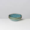 SUPPENTELLERSET TIEFER SEE 4-teilig  - Blau/Grün, Basics, Keramik (22,2/5cm) - Gipfelstück