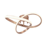 LED SVJETILJKA STROPNA Enica  - cappuccino, Basics, metal/plastika (55/19cm) - Ambiente