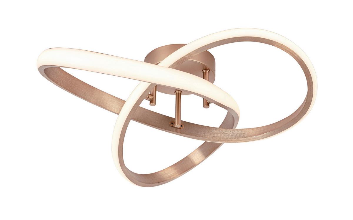 LED SVJETILJKA STROPNA Enica  - cappuccino, Basics, metal/plastika (55/19cm) - Ambiente