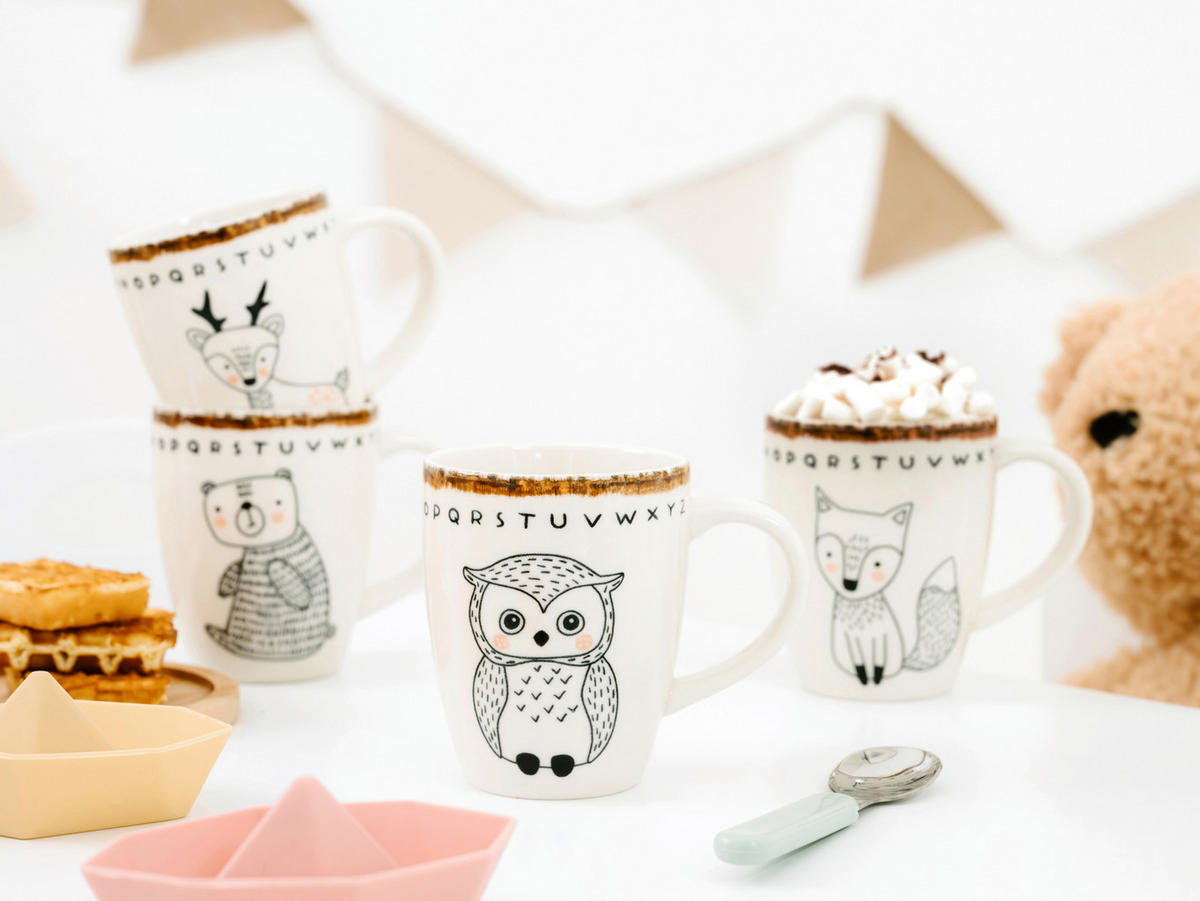 Cană Pentru Copii  - multicolor, Basics, ceramică - Creatable