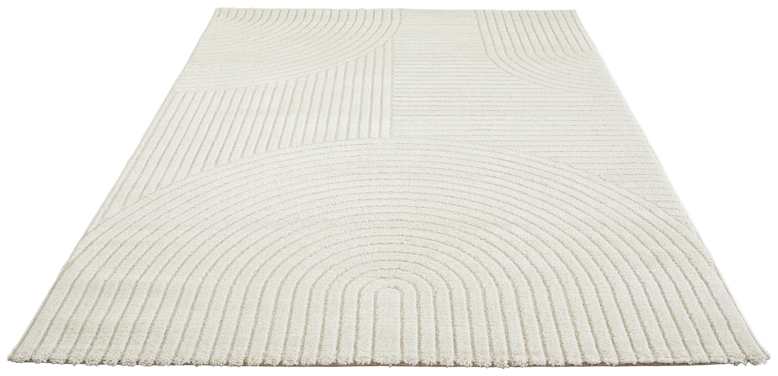 WEBTEPPICH 133/190 cm Granada Creme  - Creme, Design, Textil (133/190cm) - Novel