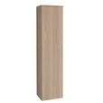 MIDISCHRANK 30/129/30 cm  - Eichefarben, Design, Glas/Holzwerkstoff (30/129/30cm) - Dieter Knoll