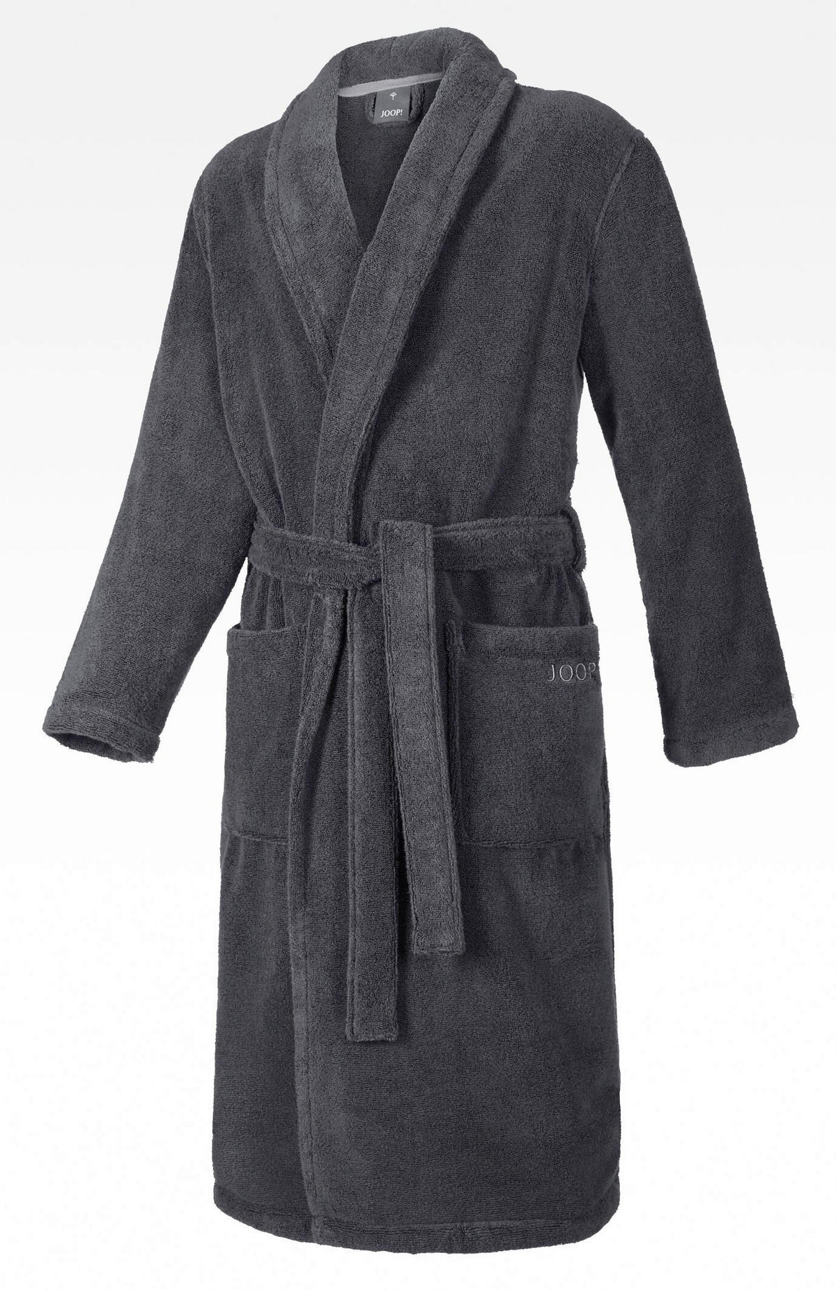 BADEMANTEL 50/52 Herren  - Anthrazit, Basics, Textil (50/52null) - Joop!