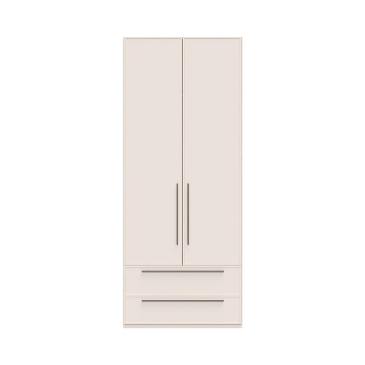 ORMAR SA KLASIČNIM VRATIMA kašmir  92/224/56 cm  - kašmir, Dizajnerski, metal/pločasti materijal (92/224/56cm)