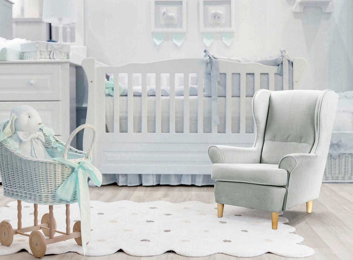 KINDERSESSEL Scandi Mini  - Dunkelblau, Design, Textil (60/74/69cm) - Livetastic