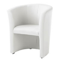 COCKTAILSESSEL - Schwarz/Weiß, Design, Kunststoff/Textil (66/75/56cm) - P & B