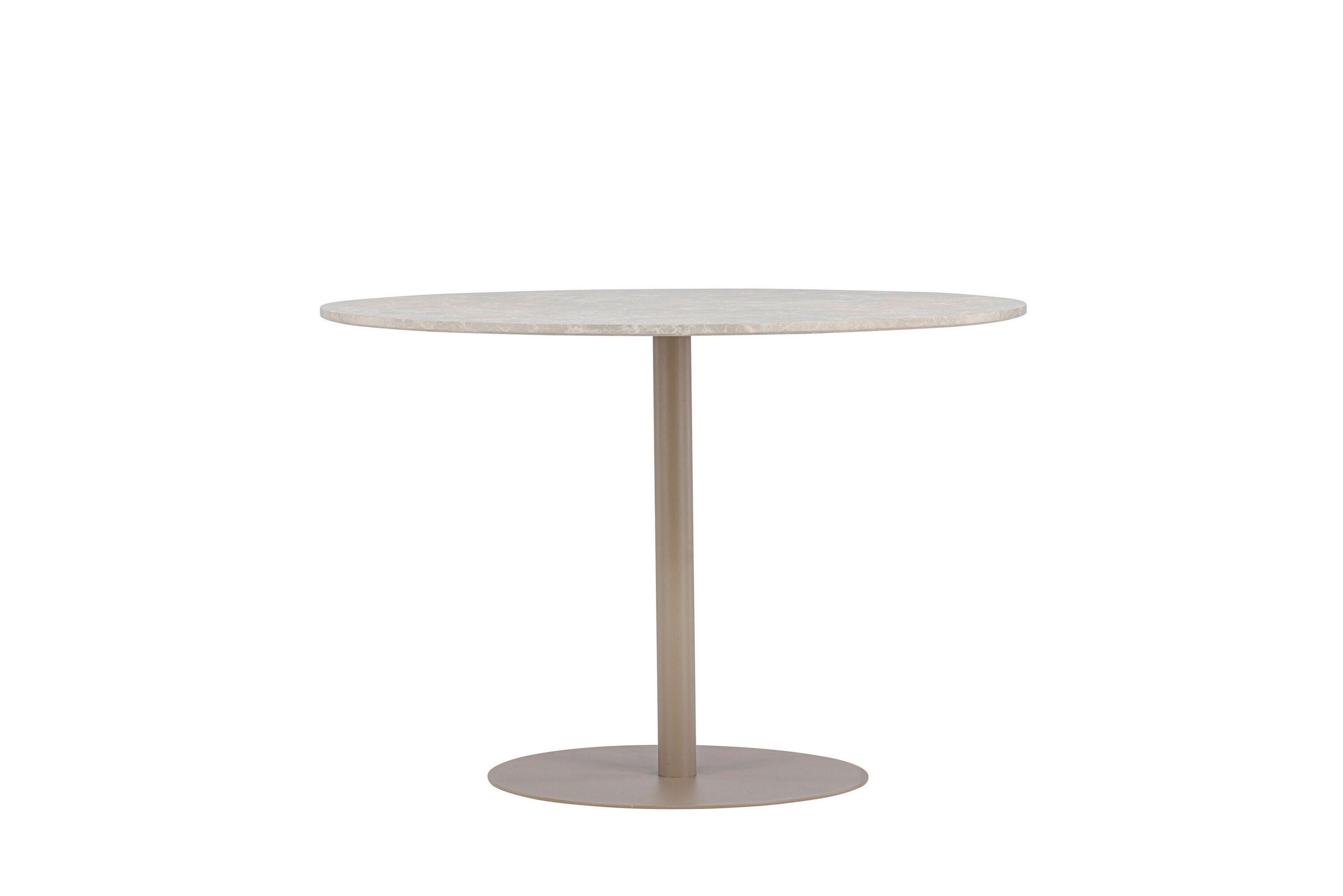 ESSTISCH in Holz, Metall  - Beige, MODERN, Holz/Metall (110/75cm) - Livetastic