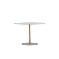 ESSTISCH in Holz, Metall  - Beige, MODERN, Holz/Metall (110/75cm) - Livetastic