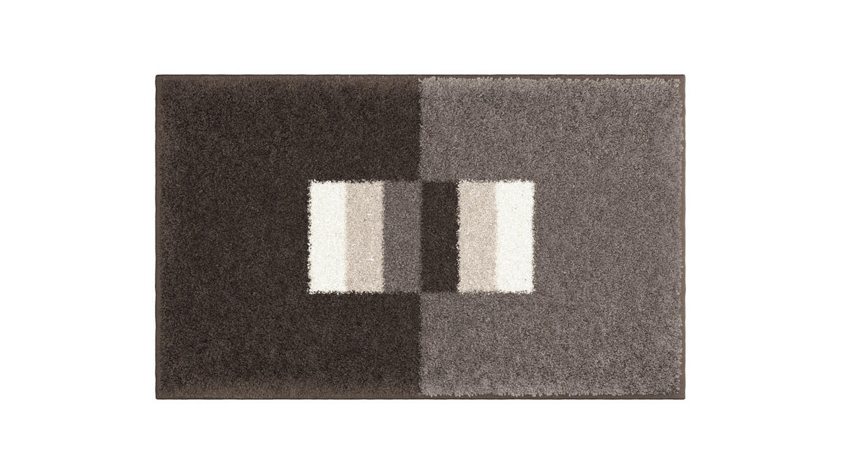 BADEMATTE Taupe 50/80 cm  - Taupe, Basics, Kunststoff/Textil (50/80cm) - Grund