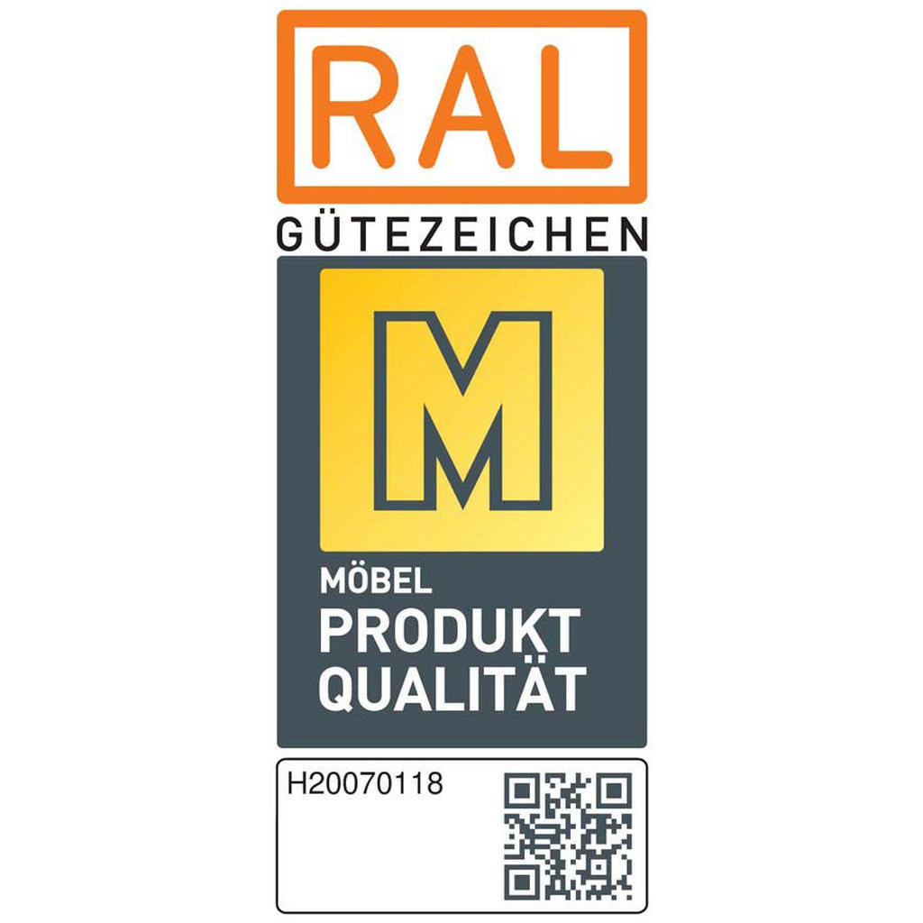 Thumbnail - Nobilia Schubkastenunterschrank Cascada, Grau, Metall, 3 Schubladen, einzeln stellbar, 45x87x56 cm, DGM-Klimapakt, Made ...