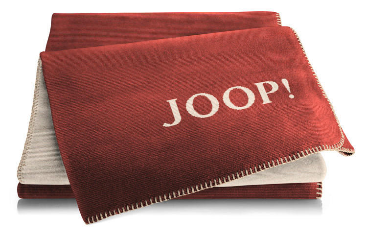 WOHNDECKE JOOP! DOUBLEFACE-MELANGE 150/200 cm  - Terracotta, Basics, Textil (150/200cm) - Joop!