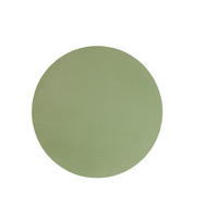 TISCHSET leather optic fine Kunststoff Salbeigrün 38 cm  - Salbeigrün, Basics, Kunststoff (38cm) - ASA