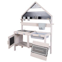 MATSCHKÜCHE - Grau, Basics, Holz/Kunststoff (89/124/34cm) - Roba