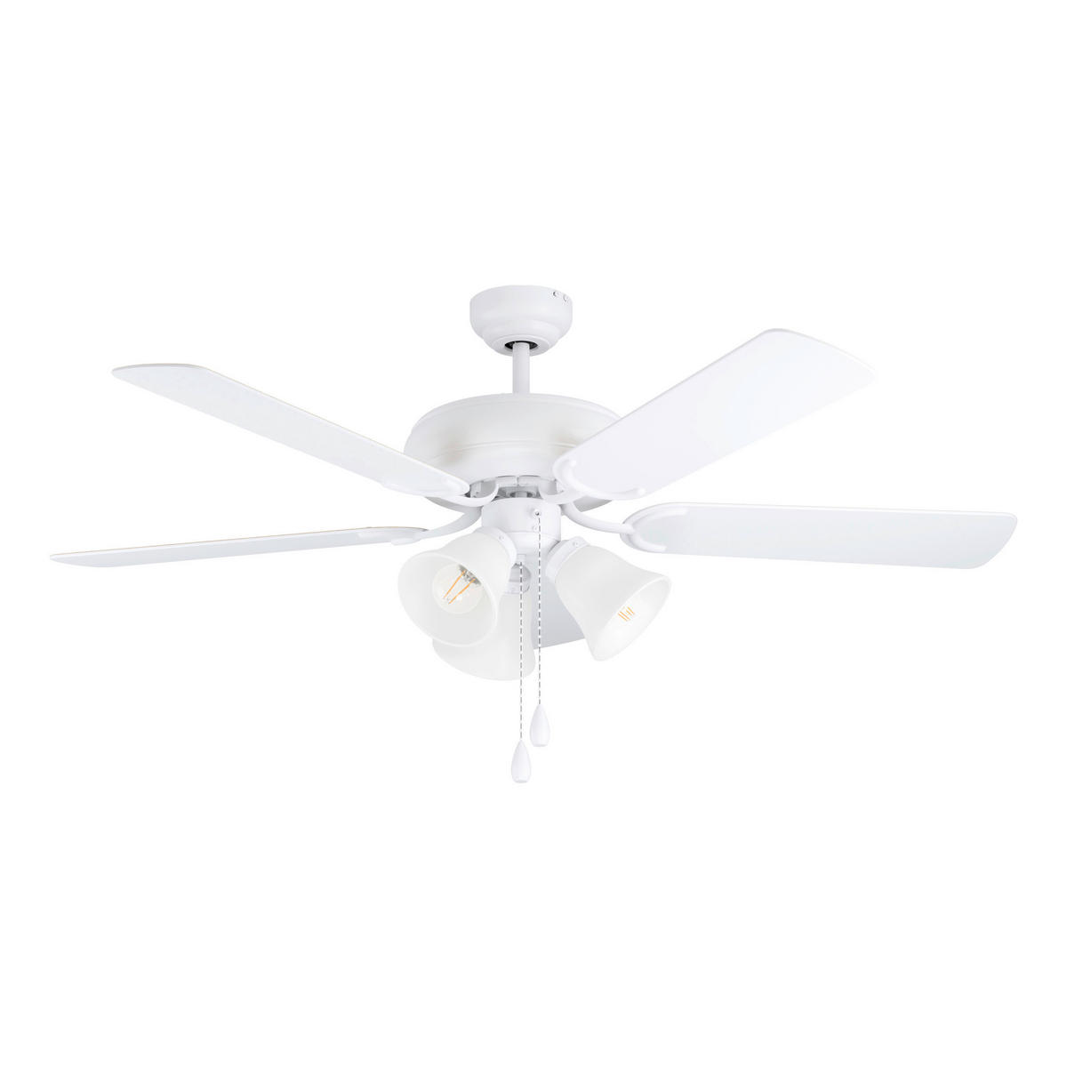 TAKFLÄKT 132/47,4 cm  - vit, Basics, metall/trä (132/47,4cm) - Eglo