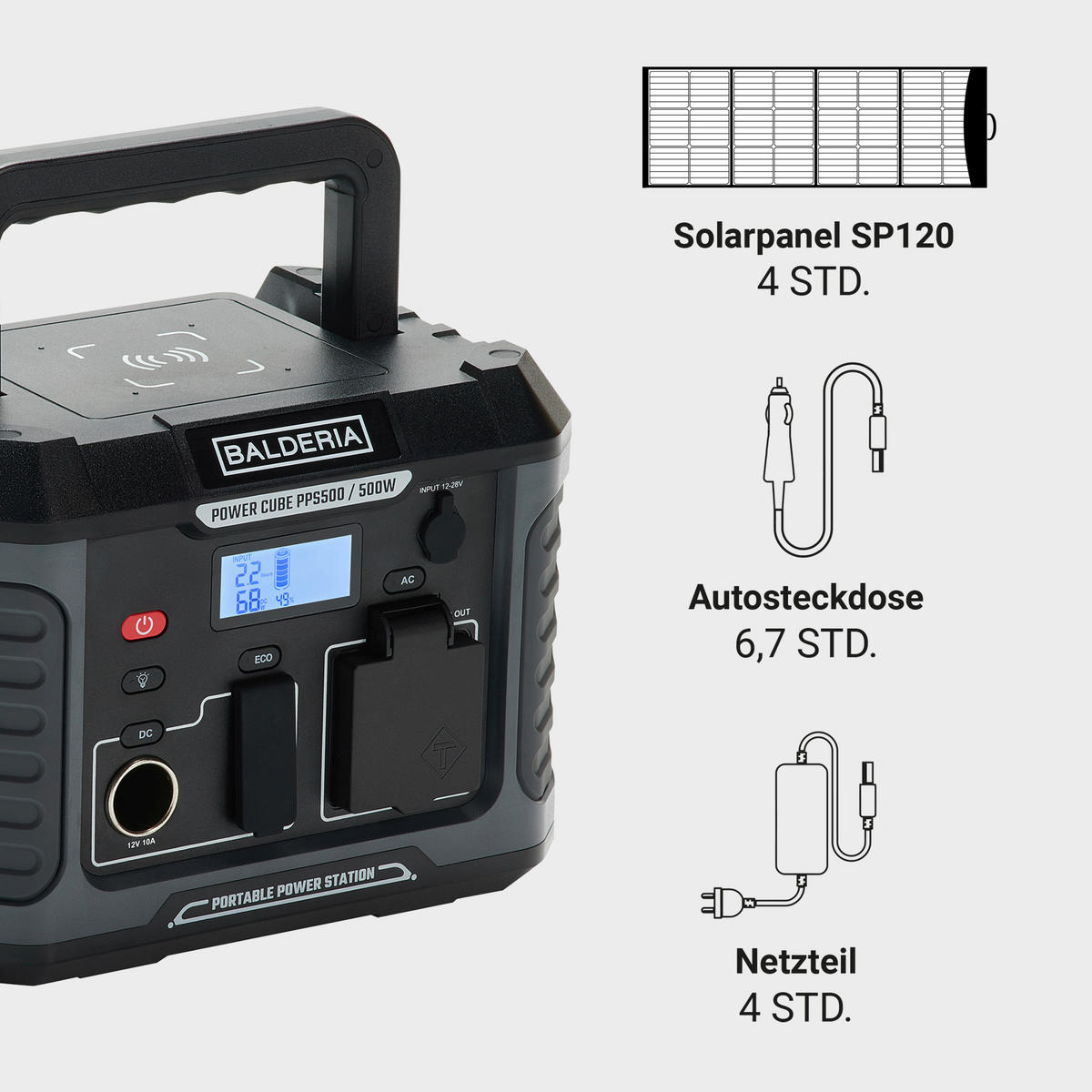 Power-Station (tragbar) mit USB-Anschluss kaufen