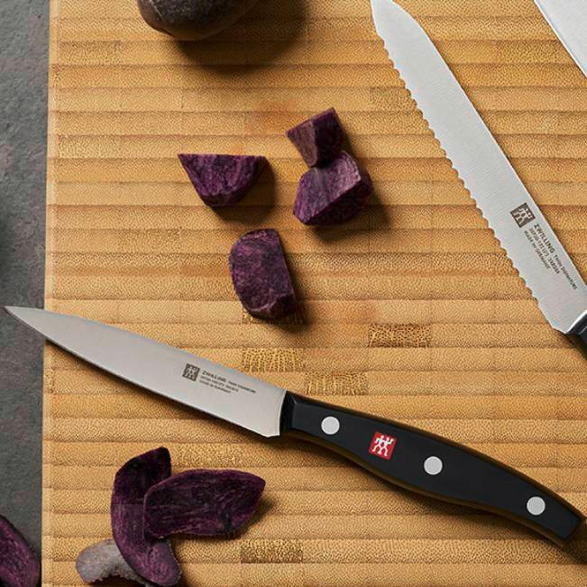 FLEISCHMESSER Signature  - Edelstahlfarben/Schwarz, Basics, Kunststoff/Metall (37,5/8,5/2,8cm) - Zwilling