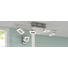 LED-STRAHLER - Chromfarben/Alufarben, Design, Kunststoff/Metall (44,5/8/19cm) - Novel LED-STRAHLER - Chromfarben/Alufarben, Design, Kunststoff/Metall (44,5/8/19cm) - Novel