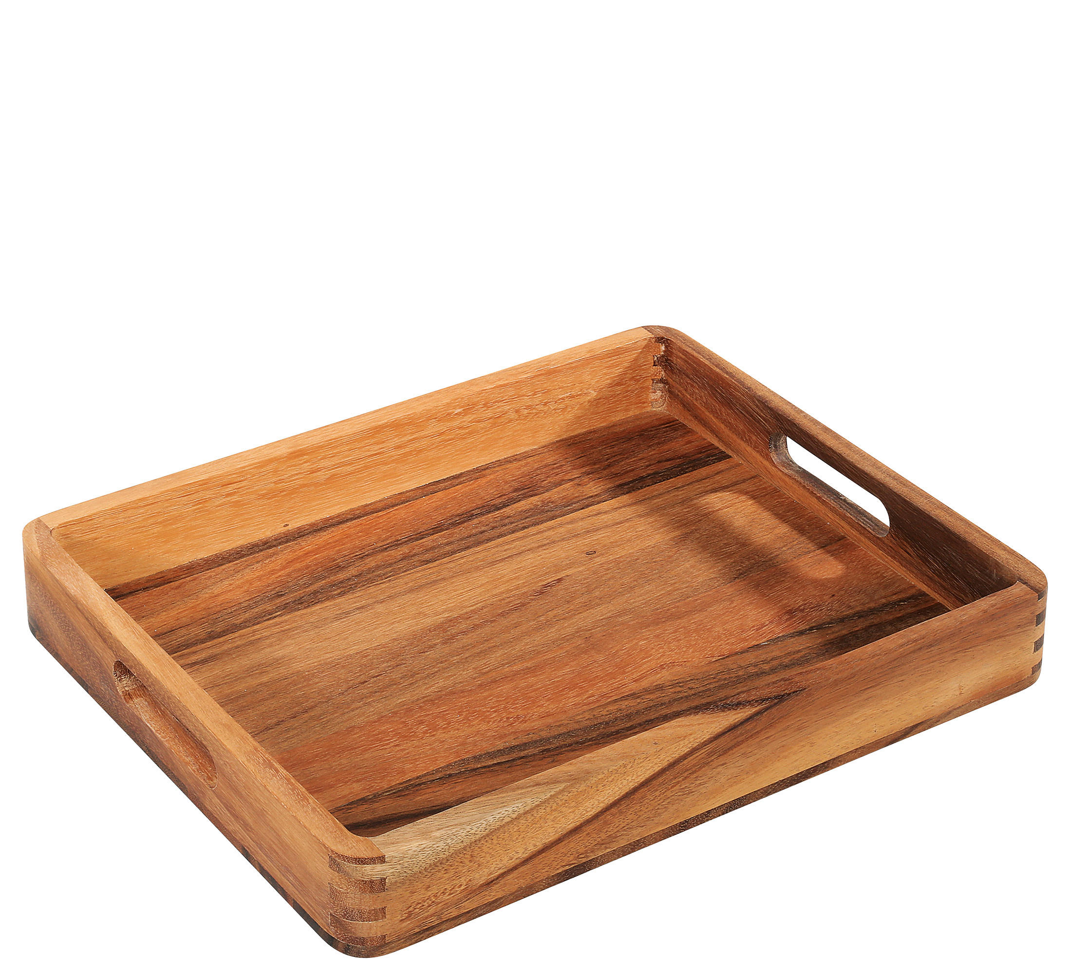 SERVIERTABLETT Holz Akazie  - Akaziefarben, Basics, Holz (44/36/6cm) - Zassenhaus