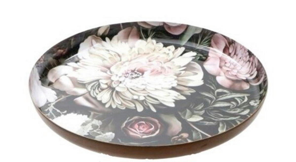 LJUSFAT  - svart, Trend, metall (30/2cm) - Ambia Home