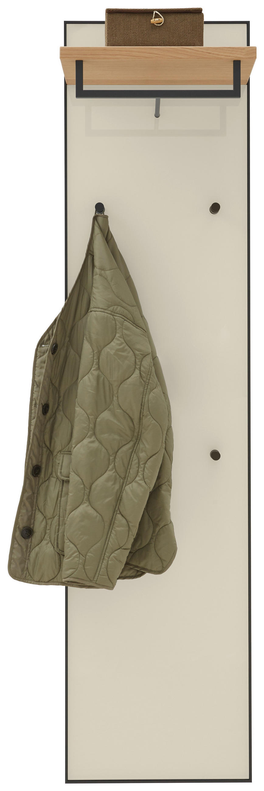 GARDEROBENPANEEL 42/170/27 cm  - Eichefarben/Sahara, Design, Glas/Holz (42/170/27cm) - Dieter Knoll