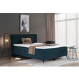 BOXBETT 160/200 cm  in Blau  - Blau/Schwarz, Design, Holz/Holzwerkstoff (160/200cm) - Xora